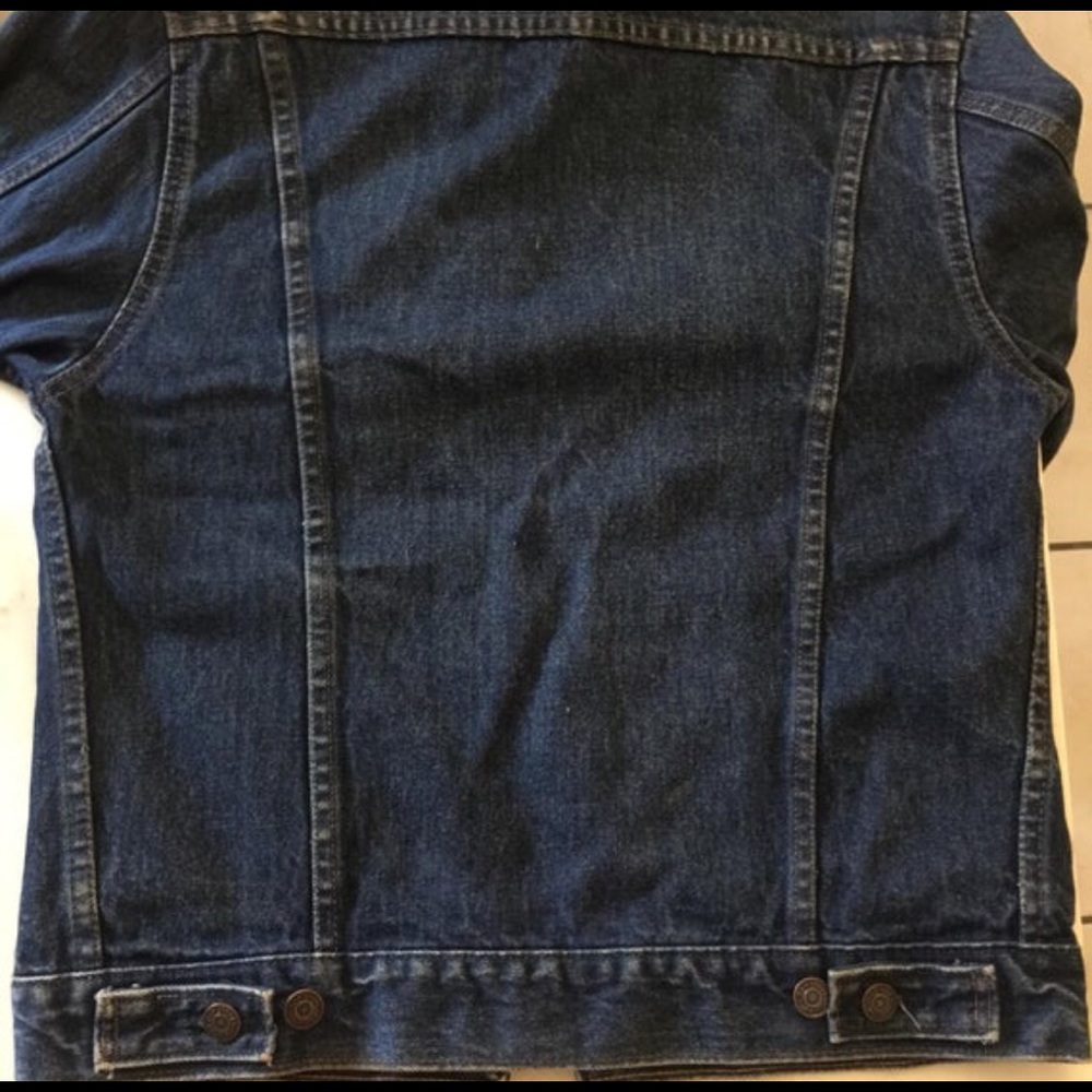 Vtg 70’s /80’s gap pioneer denim jacket SZ 34 Men - Picture 6 of 8